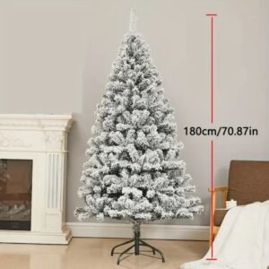 Sapin De Noel Artificiel Blanc 180 Cm 1