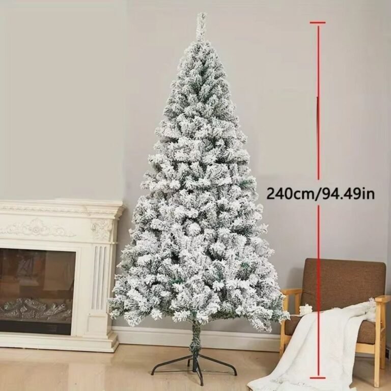 Sapin De Noel Artificiel Blanc 240 Cm 2