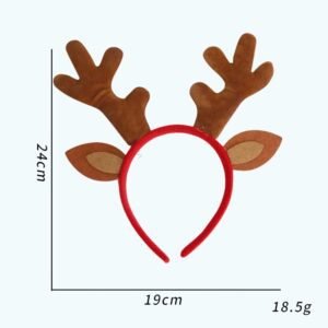 Serre Tete Renne Et Nez Rouge 1