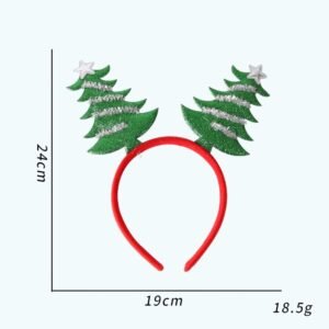 Serre Tete Sapin Noel Vert 1