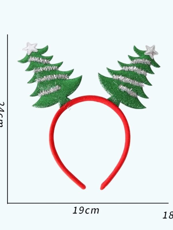 Serre Tete Sapin Noel Vert 1