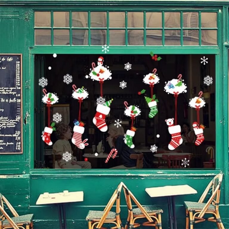 Stickers De Noel Chaussettes De Noel 1