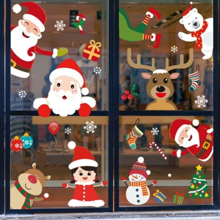 Stickers De Noel Fenetre 1