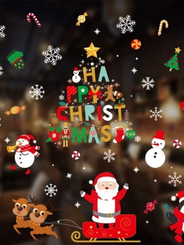 Stickers De Noel Merry Christmas 1