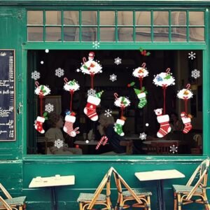 Stickers De Noel Vitrine De Noel 1