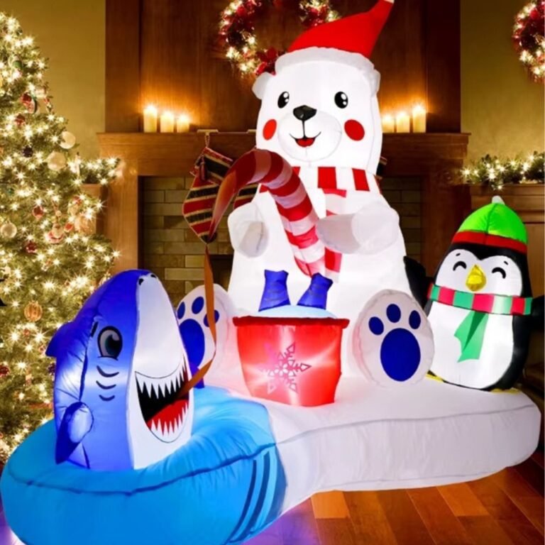 Structure De Noel Gonflable Banquise 1
