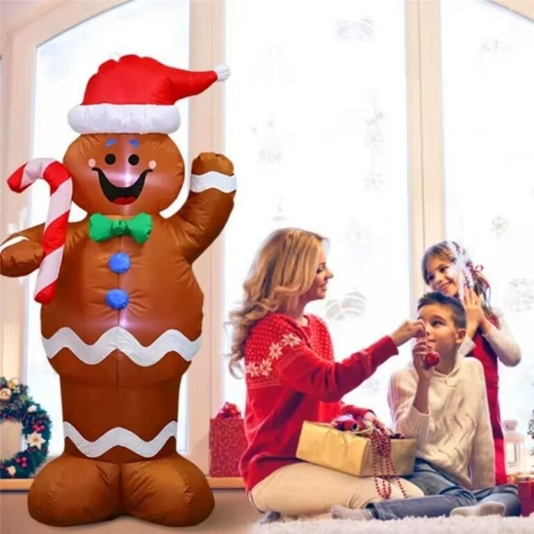 Structure De Noel Gonflable Bonhomme Pain Depices 2