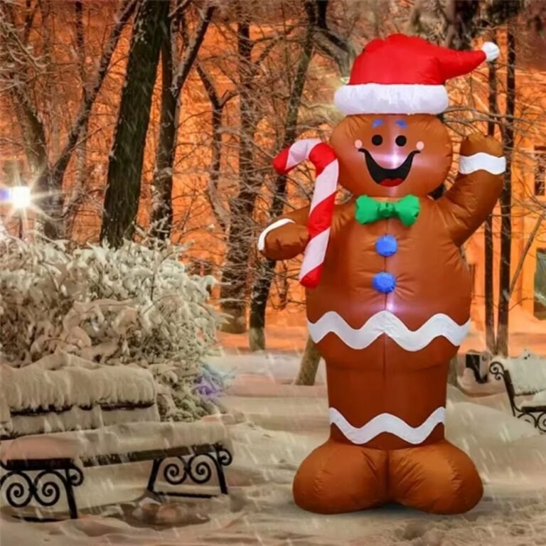 Structure De Noel Gonflable Bonhomme Pain Depices 3