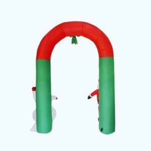 Structure De Noel Gonflable Merry Christmas 3