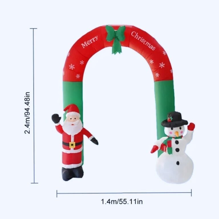 Structure De Noel Gonflable Merry Christmas 4