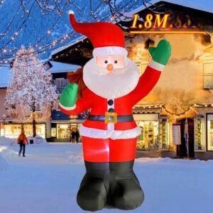 Structure De Noel Gonflable Pere Noel