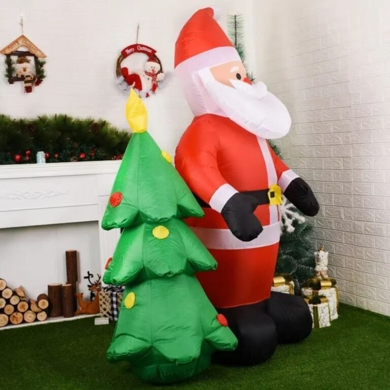 Structure Gonflable Pere Noel 2