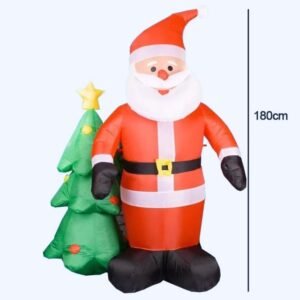 Structure Gonflable Pere Noel 4