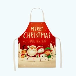 Tablier De Noel Enfant Amis Du Pere Noel 1