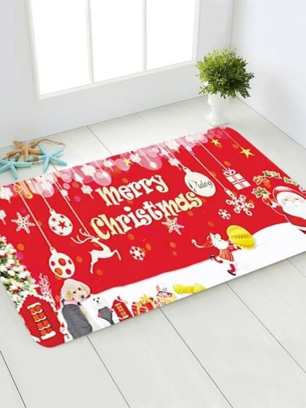 Tapis De Noel Merry Christmas 1