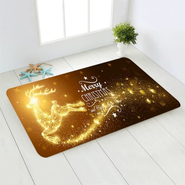 Tapis De Noel Renne Illumine 1