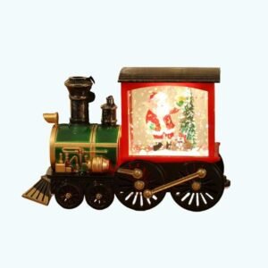 Train De Noel Boule A Neige 3
