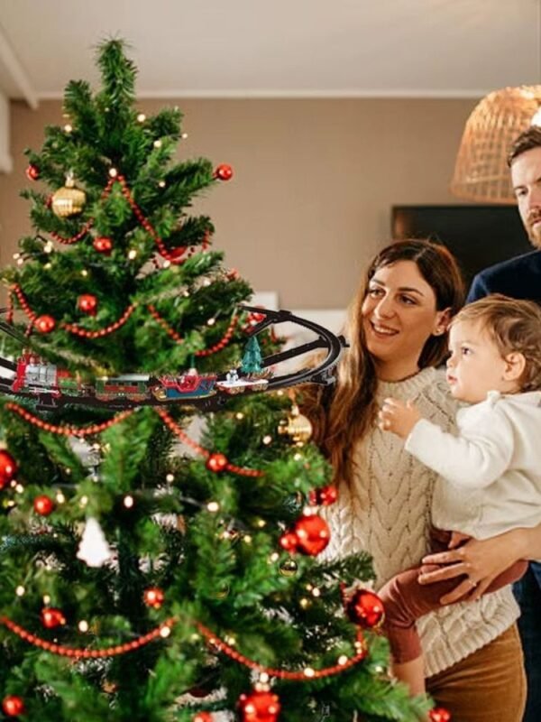 Train De Noel Electrique Pour Sapin
