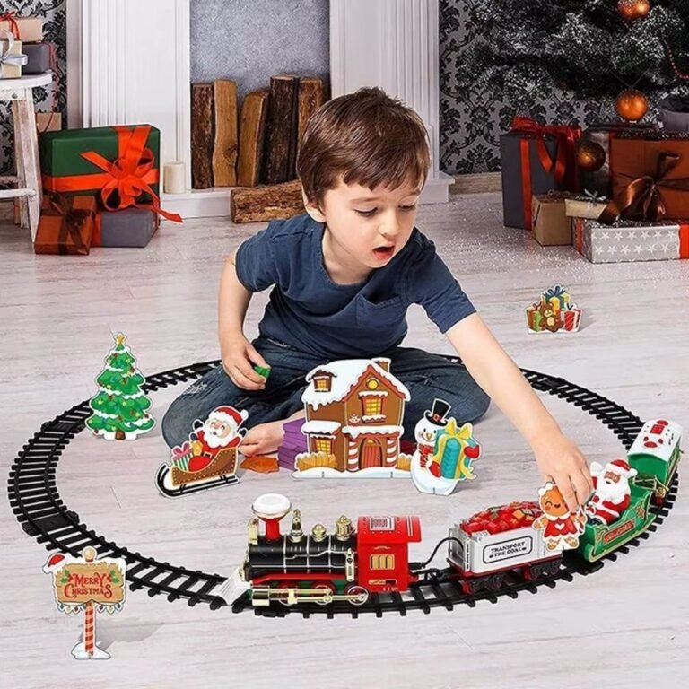 Train De Noel Tournee Du Pere Noel