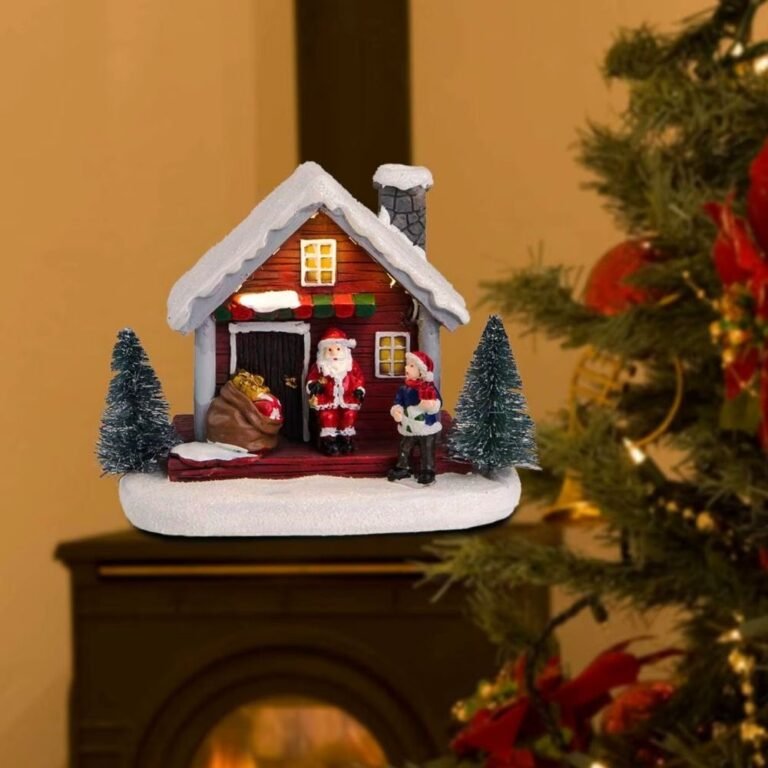 Village De Noel Chalet Et Patinoire