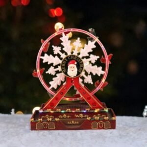 Village De Noel Grande Roue Fete Foraine