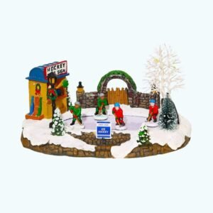 Village Lumineux De Noel Patinoire 1